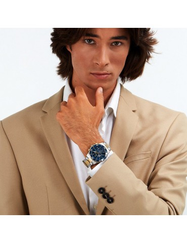 reloj maserati hombre cerámica azul