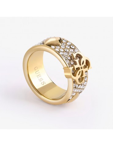 anillo GUESS dorado mujer