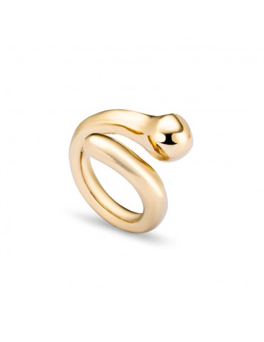 anillo uno de 50 bola mujer dorado