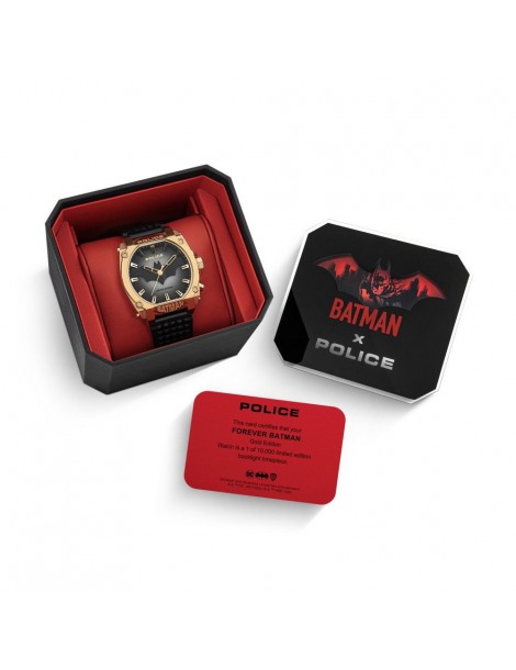 caja reloj batman police ed. limitada