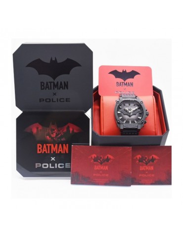 reloj police batman forever hombre luz