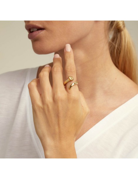 anillo mujer uno de 50 clavo oro
