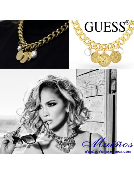 Jennifer Lopez collar guess