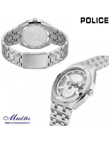 reloj police calavera hombre