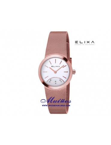 Reloj Elixa Beauty con correa milanesa diferentes colores