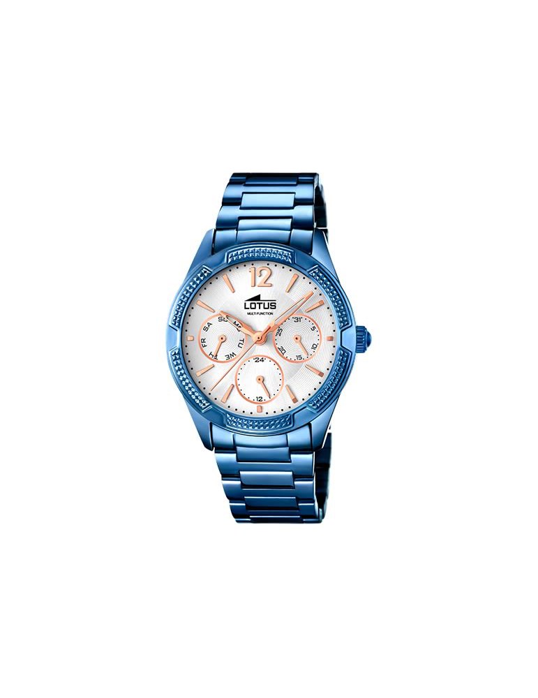 Reloj Mujer Azul LOTUS Acero - OUTLET - Joyería MUIÑOS