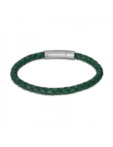 pulsera cordón verde hombre ls2141