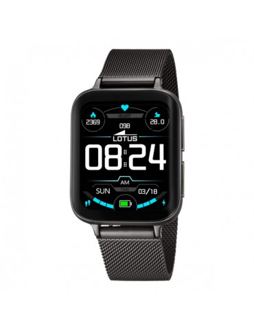 smartwatch cuadrado negro grande