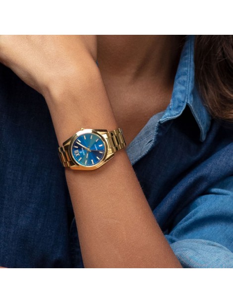 Reloj Festina Mujer Acero Inoxidable Plateado, Dorado y Azul F20594/2