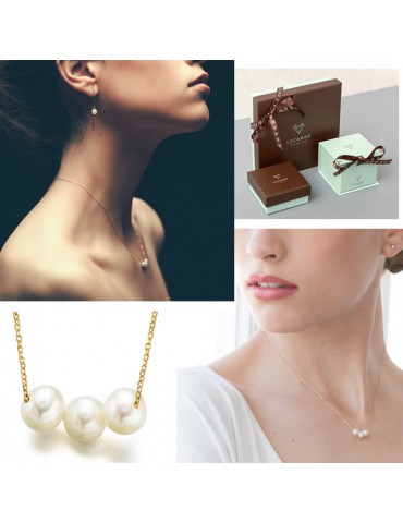 collar oro perlas lecarre gd022oa