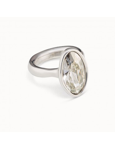 anillo mujer ani0740 cristal blanco unode50